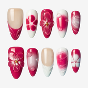 Floral Dream Almond Press-On Nails