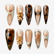 Savanna Luxe Stiletto Press-On Nails