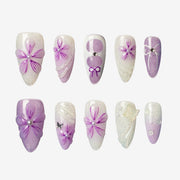 Lilac Fantasy Almond Press-On Nails | Salon-Pro 10PCS