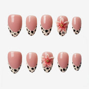 Sweet Cool Dusty Pink Press On Nails | Salon-Pro 10PCS