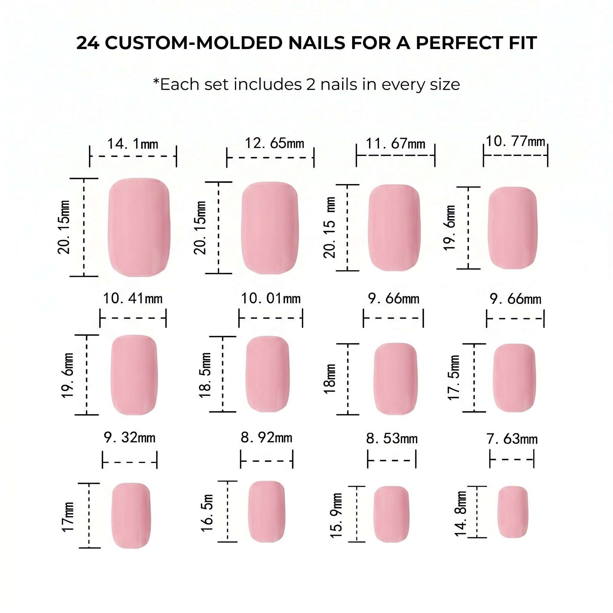 Premium Velvet Cat Eye Press On Nails 24PCS