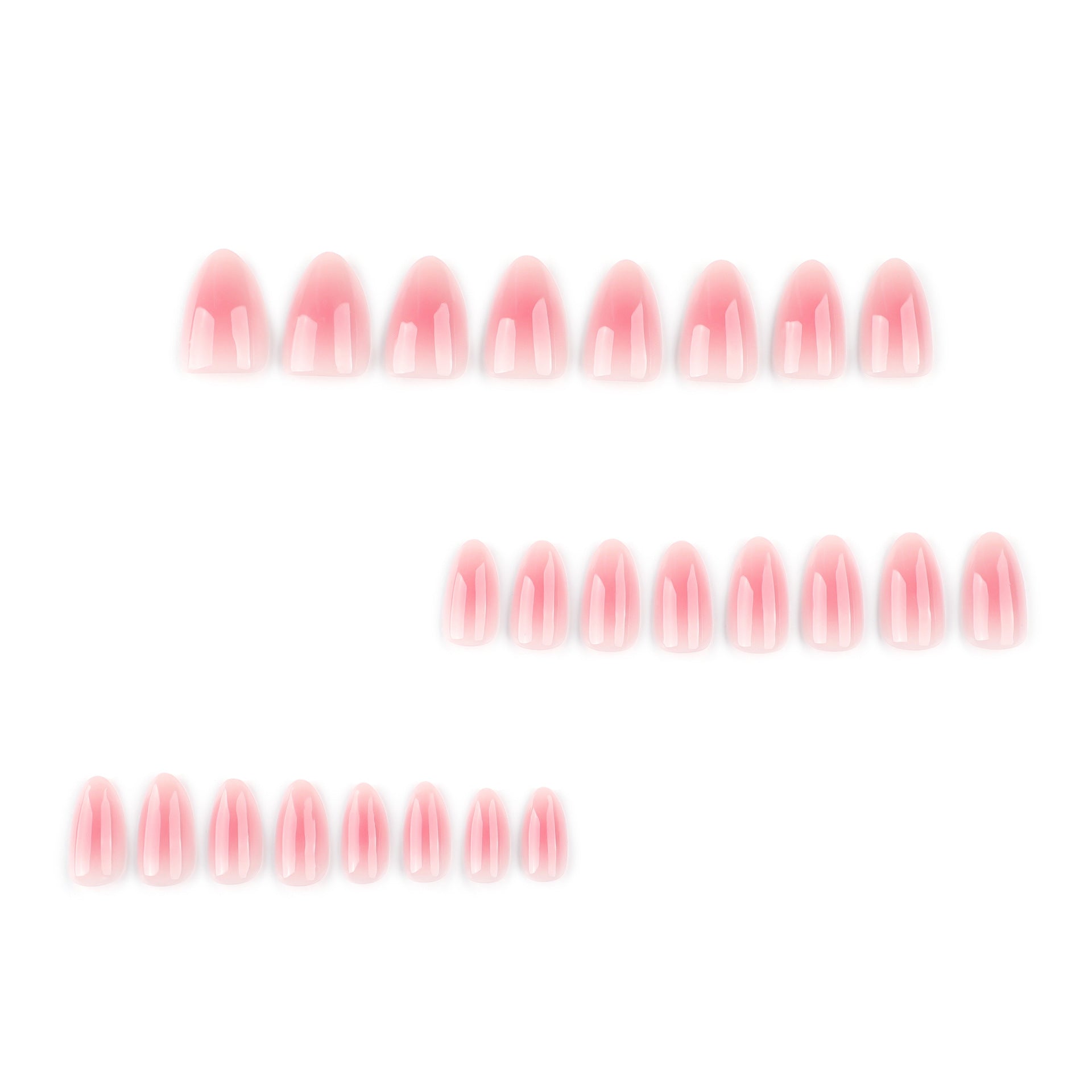 Pure Desire Ombre Blush Press On Nails 24PCS