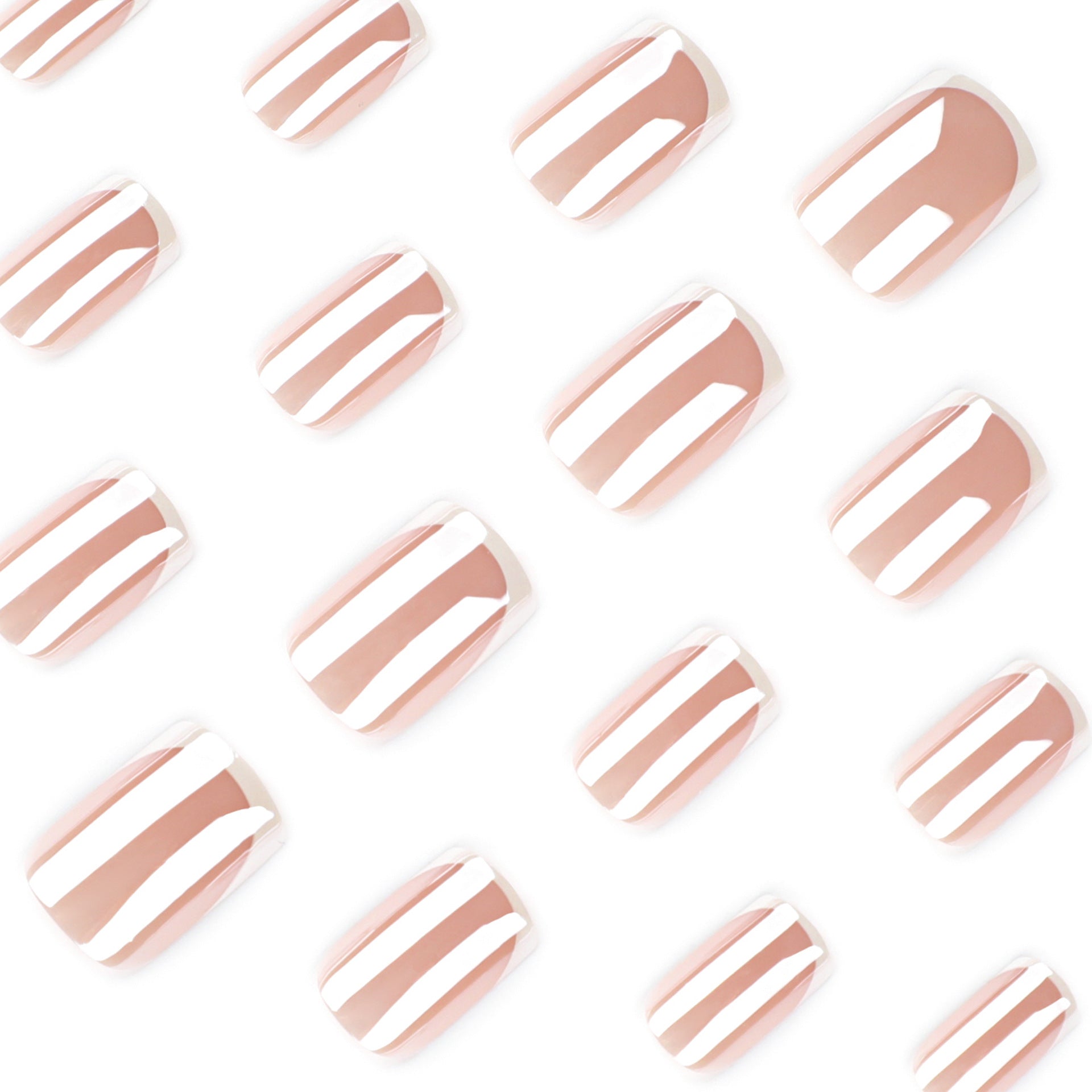 Bare Elegance French Tip Press On Nails 24PCS