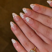 Clean Girl Nude French Press On Nails 24PCS