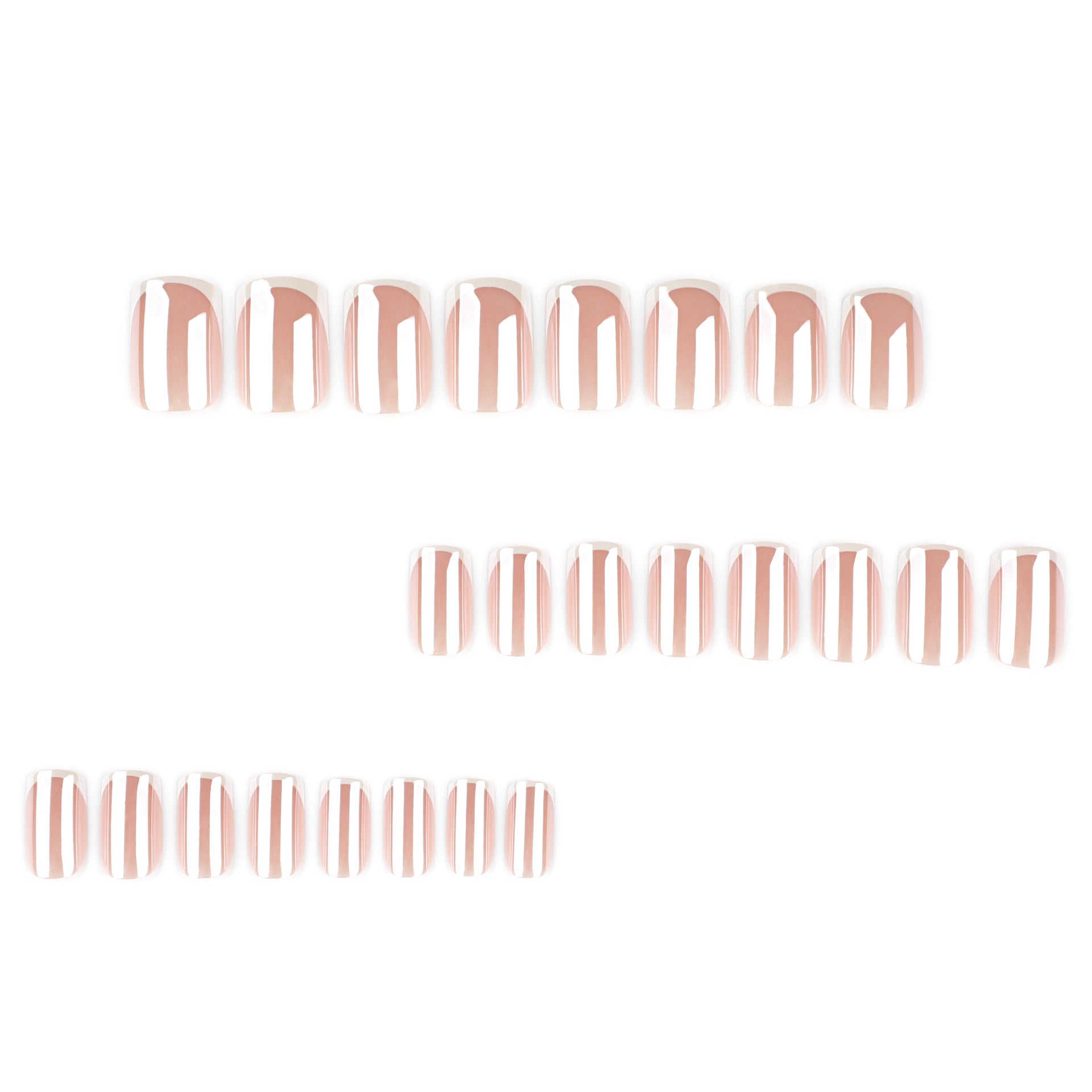 Bare Elegance French Tip Press On Nails 24PCS