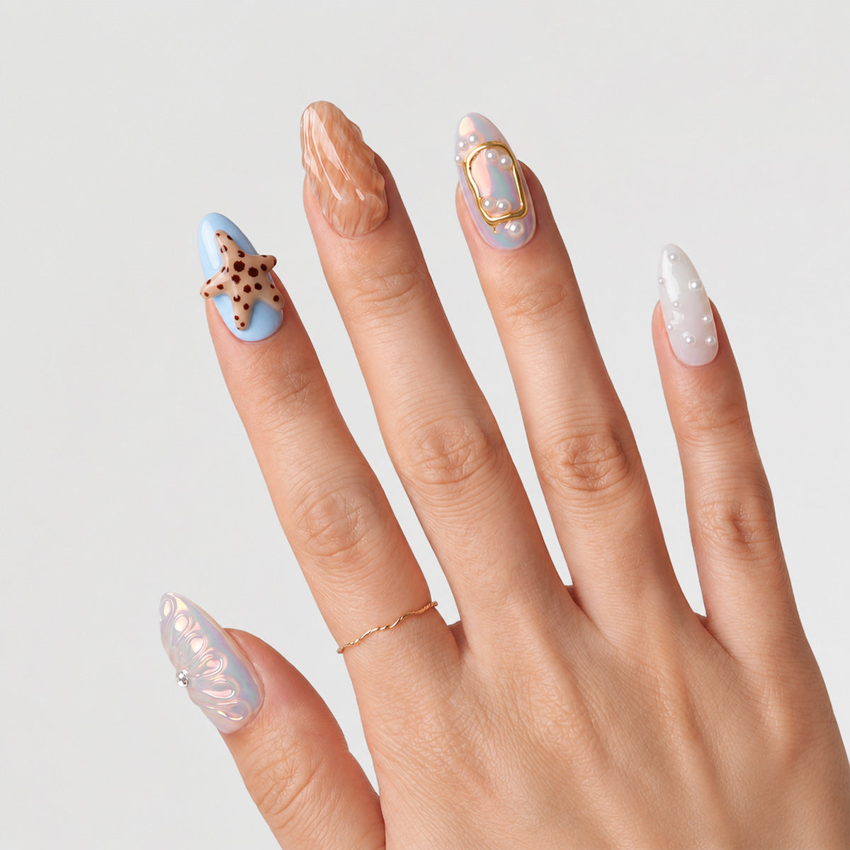 Summer Island Treasures Press On Nails | 10PCS