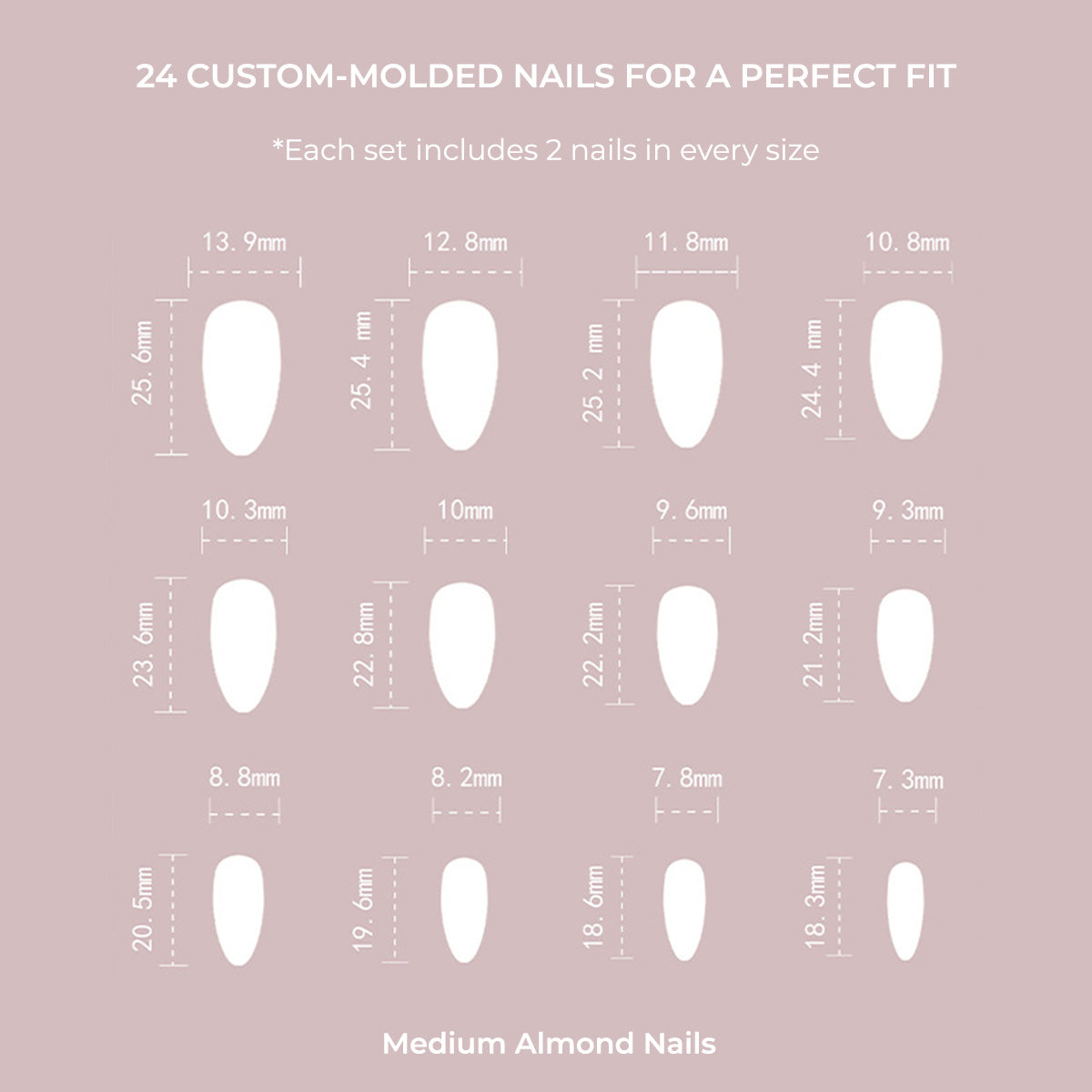 Trendy Almond Leopard Print French Tip Press On Nails 24PCS