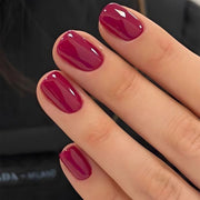 Berry Jelly Round Press On Nails 24PCS