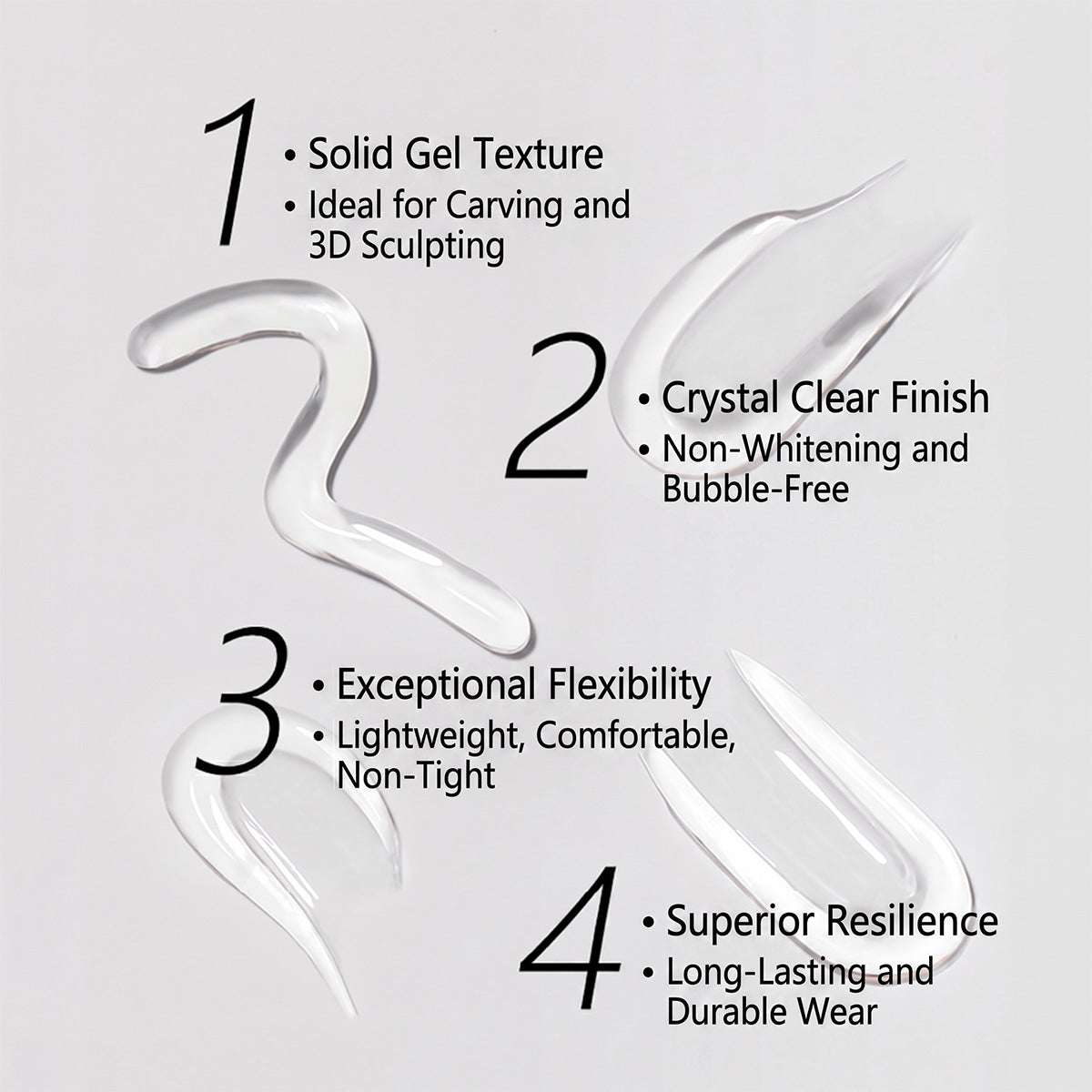 Solid Nail Glue Gel Max