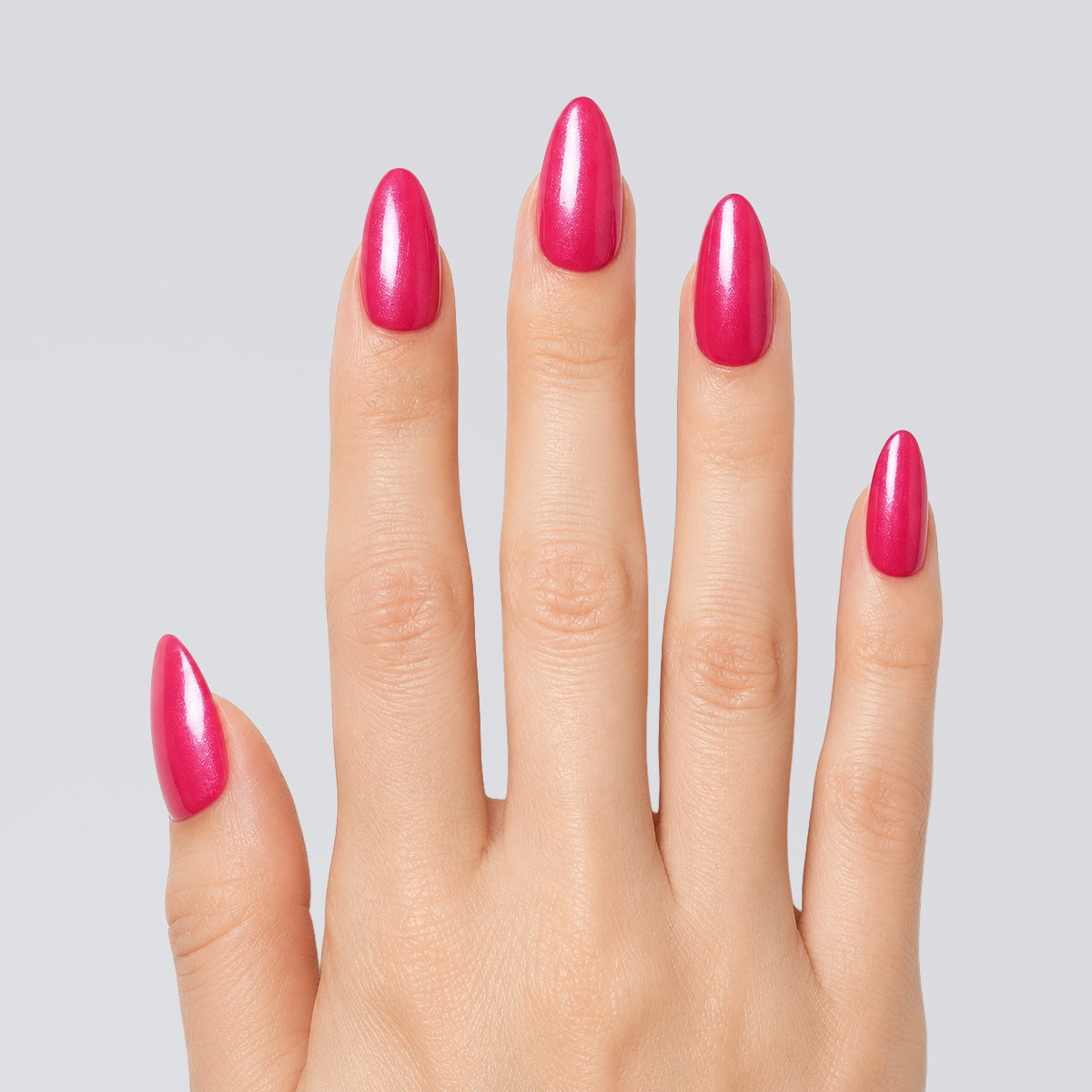 Radiant Rose Almond Acrylic Nails | Salon-Pro 10PCS