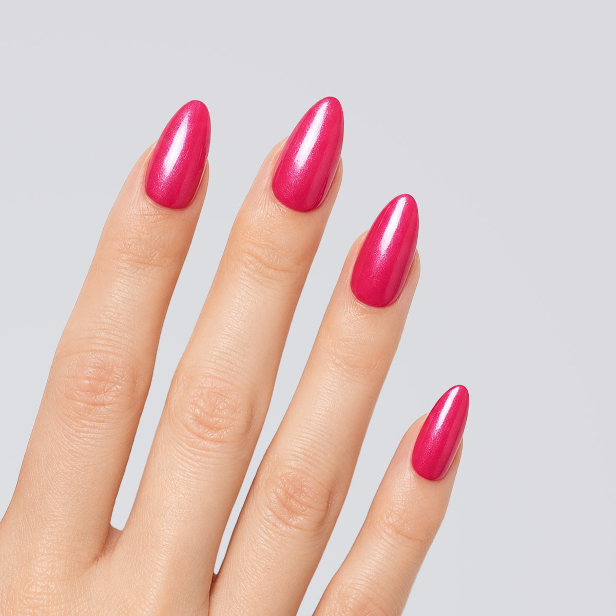 Radiant Rose Almond Acrylic Nails | Salon-Pro 10PCS